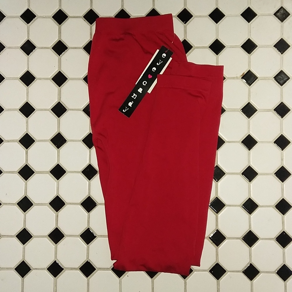 Red Leggings